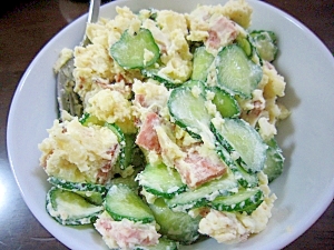 スパム入り ポテトサラダ レシピ 作り方 By まろんぱんまん 楽天レシピ