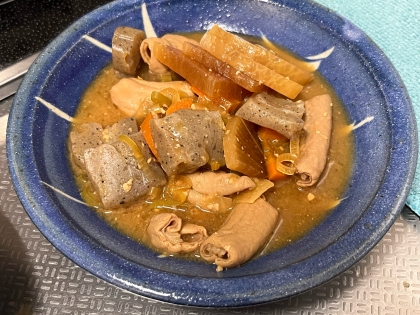 群馬県のソウルフード！永井食堂風わが家の☆豚モツ煮