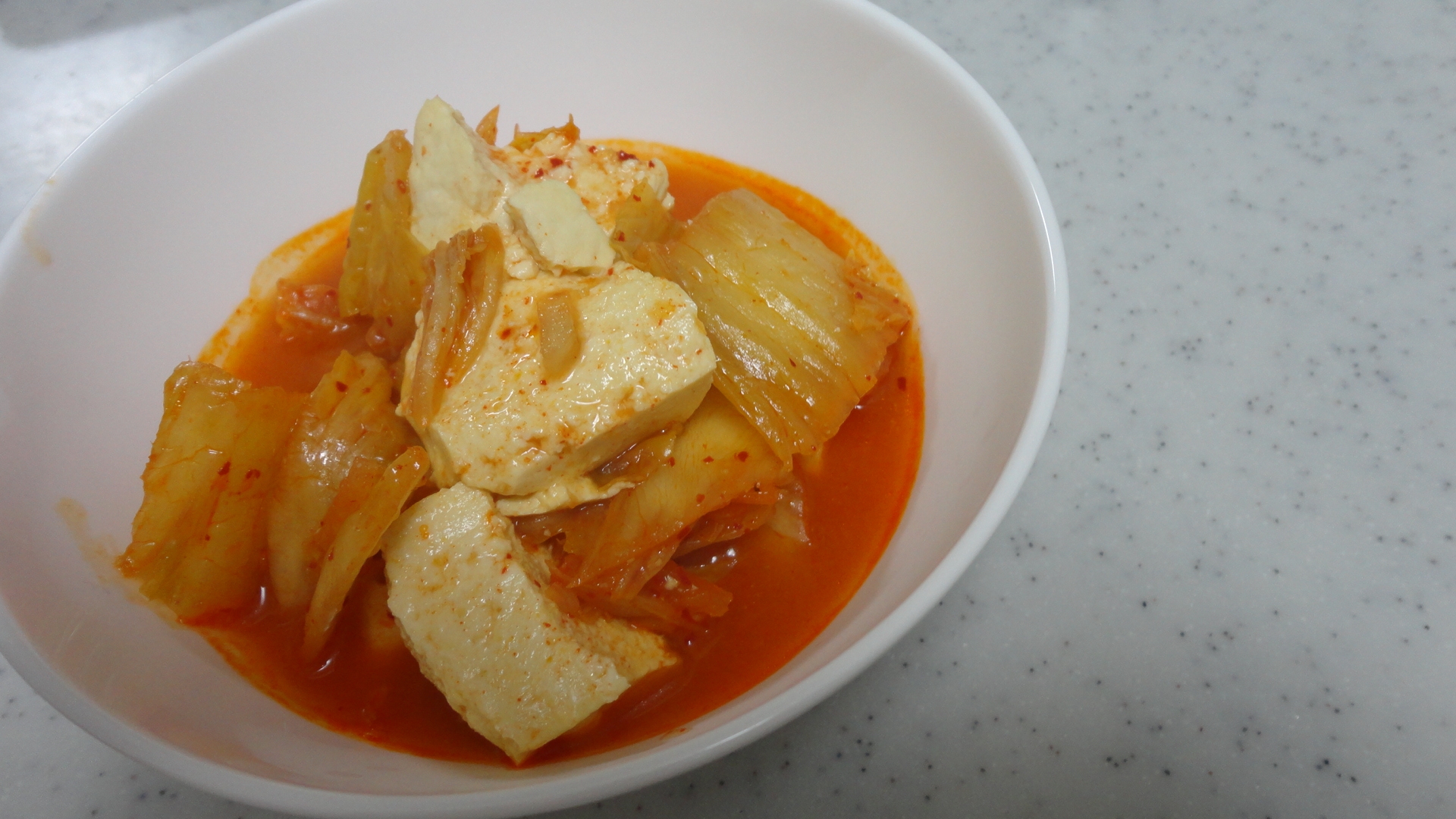 アツアツ！豆腐チゲスープ