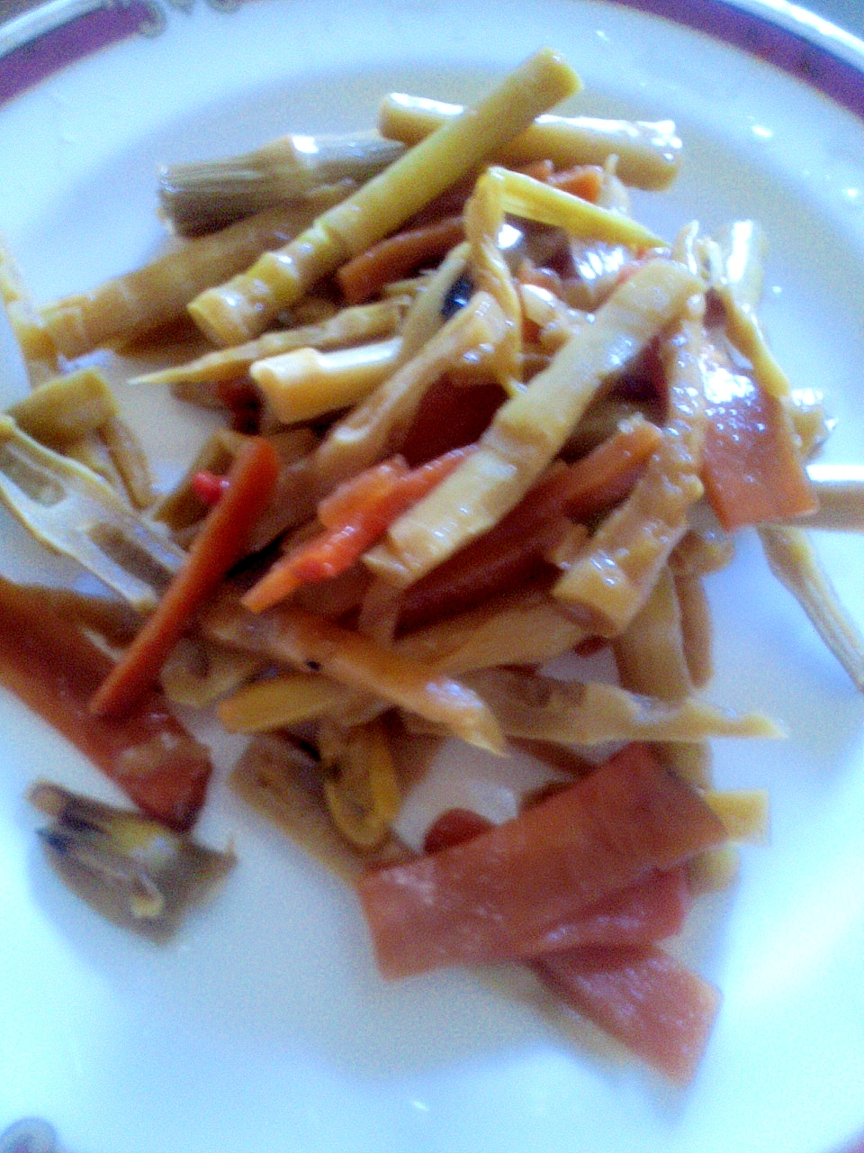 作りおきに たけのこ ごぼう にんじんのきんぴら レシピ 作り方 By M And M 楽天レシピ