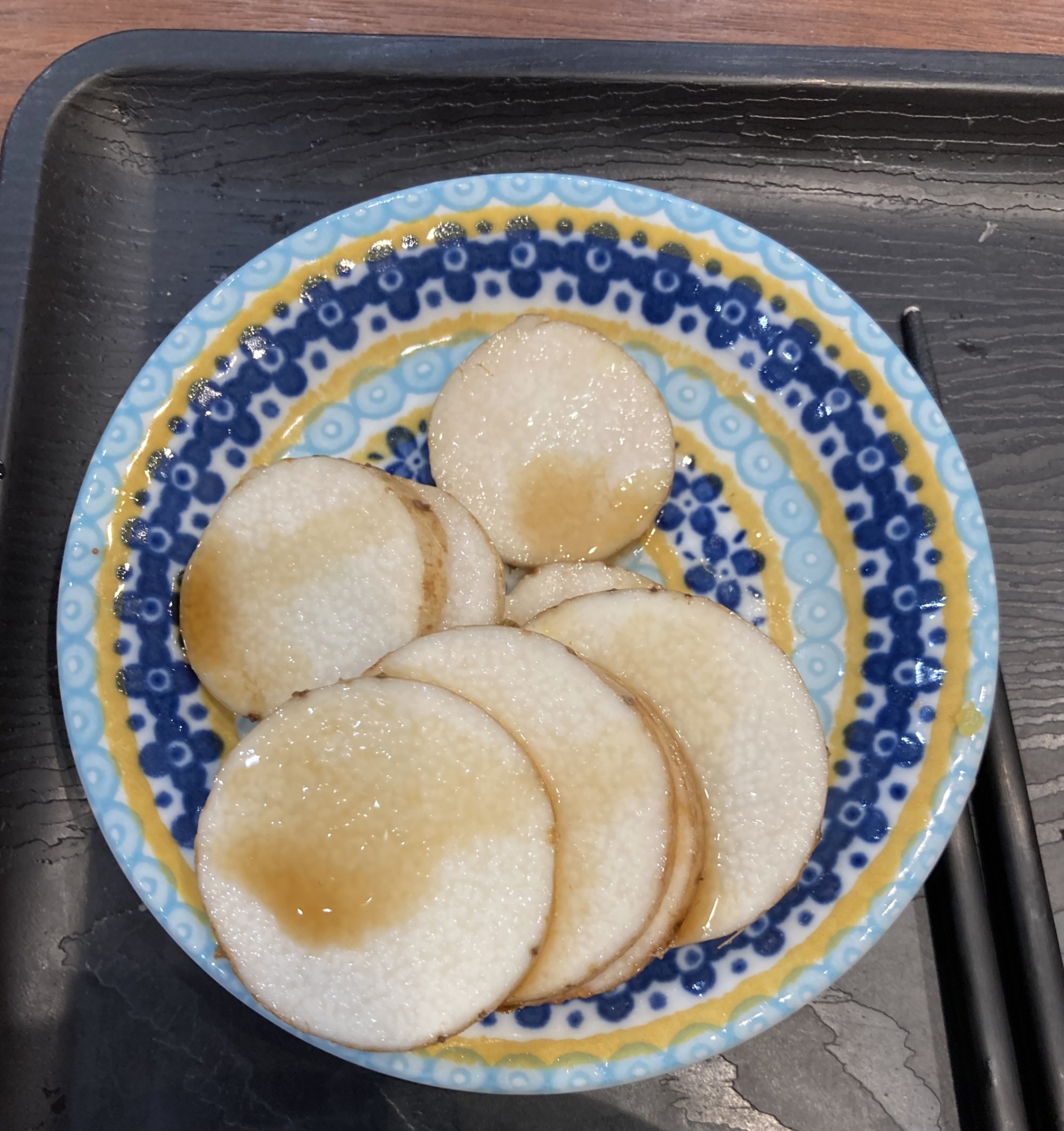 長芋の醤油バターやき