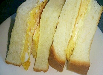 卵焼きサンドイッチ レシピ 作り方 By 抹茶みるくん 楽天レシピ