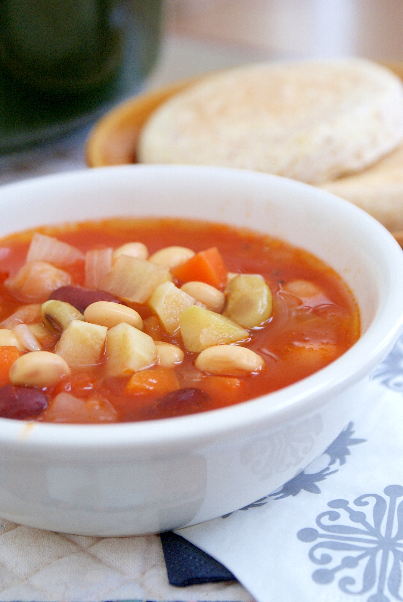お豆ゴロゴロ トマトスープ レシピ 作り方 By はい 山田です 楽天レシピ