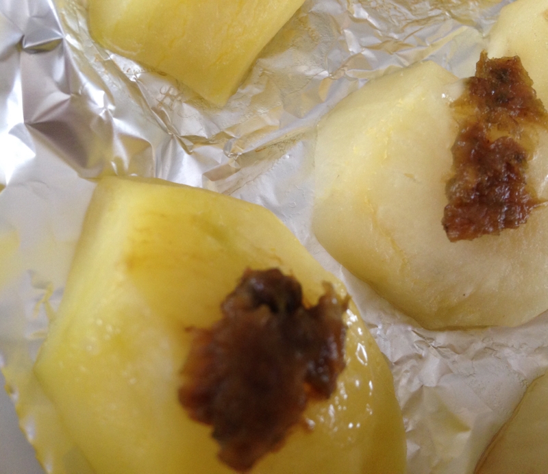 チーズ風味ふきみそバターポテト レシピ 作り方 By Tommeg1202 楽天レシピ