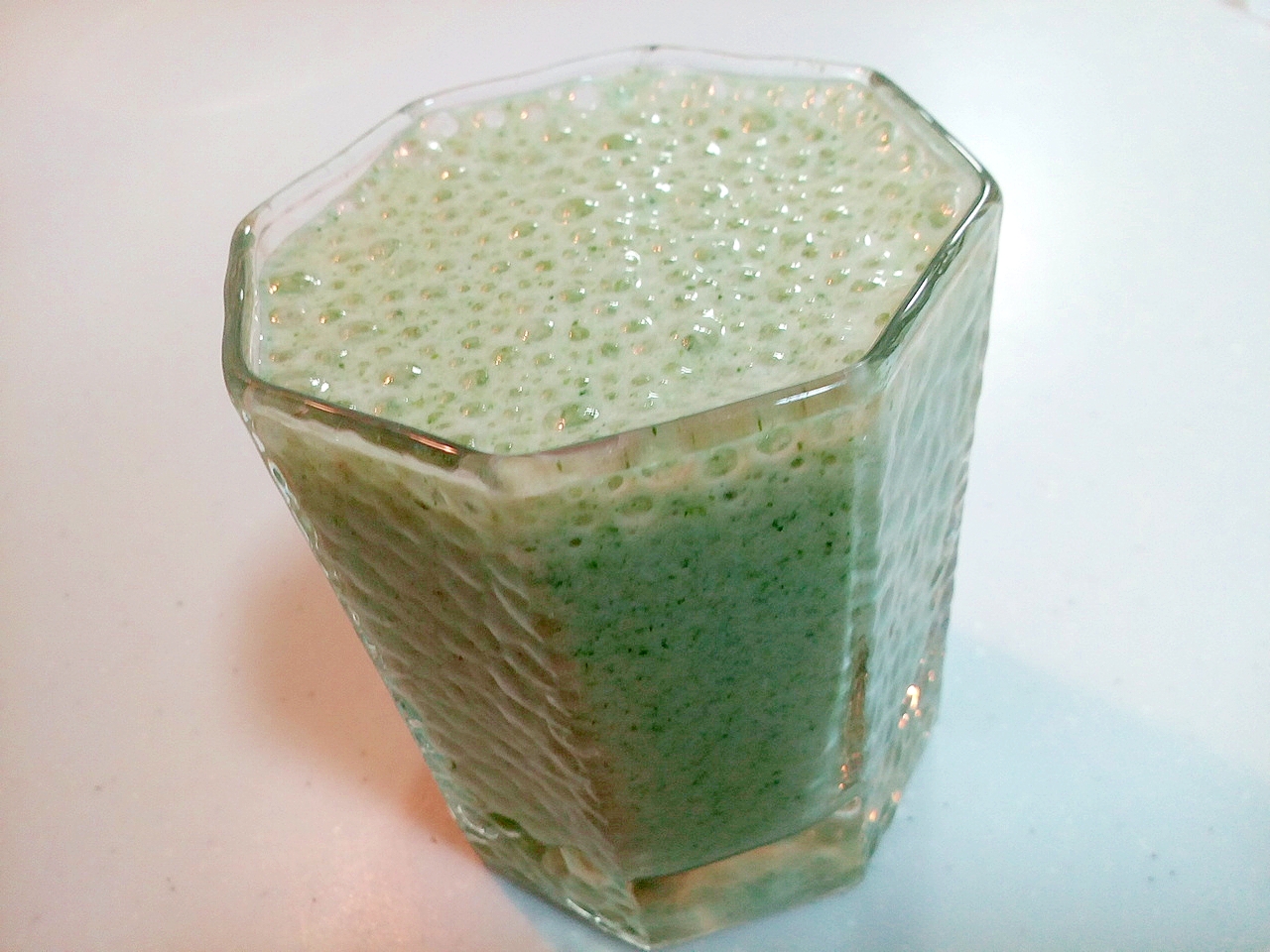 美的 バナナとキャベツとほうれん草のミルクジュース