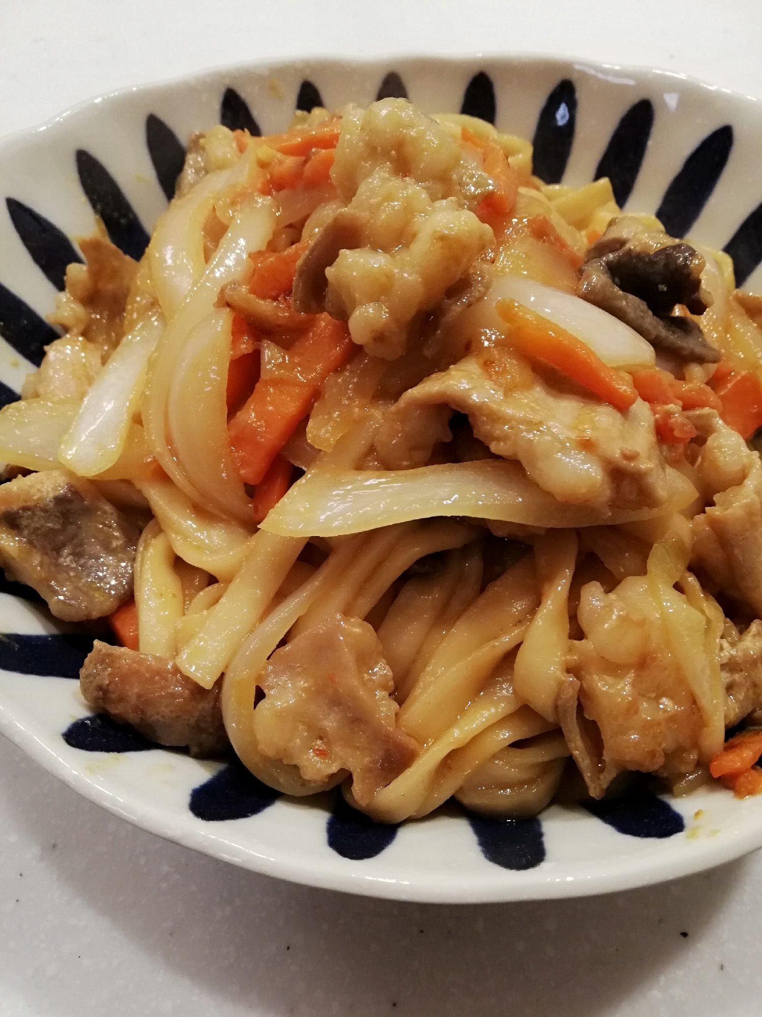 岡山県Ｂ級グルメ旨みとコクのホルモンみそ焼きうどん