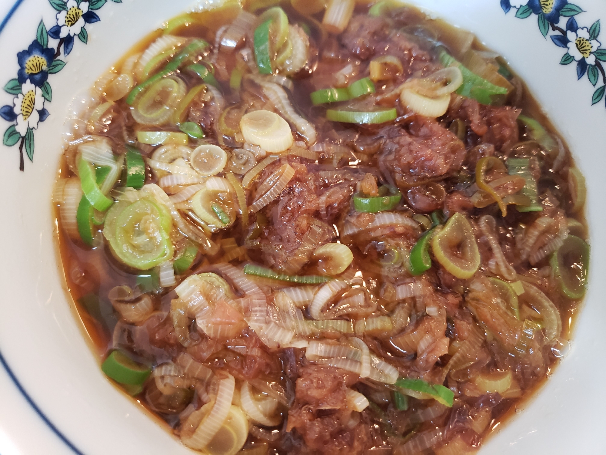 簡単！ネギ醤油だれ♪湯豆腐豚バラ白菜鳥鍋にグー♪