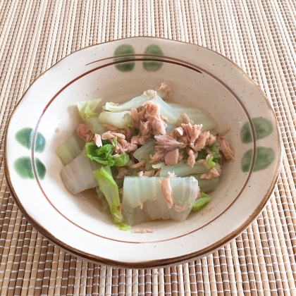 ツナの旨味が染み込んだ白菜が、とっても美味しかったです(*´艸`)♡
レンジ調理で簡単なので、1品足りない時もすぐに作れるのがいいですね！
旨ゴチさまでした❣️