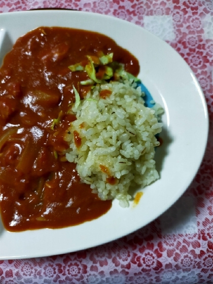 余り野菜で☆カレーライス