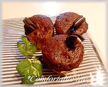 ★”レンジで簡単!チョコカップケーキ