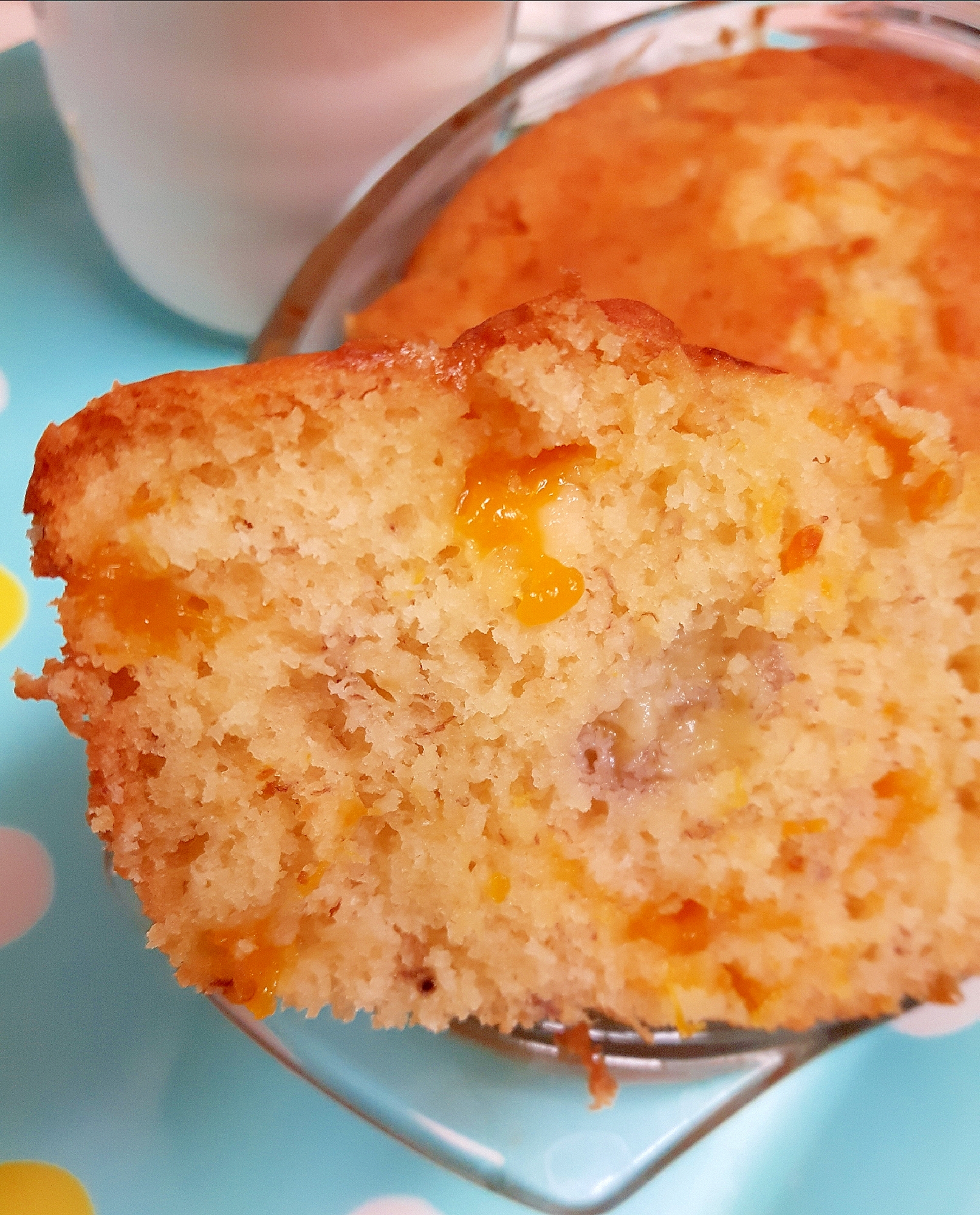 子供が大好き!みかんとバナナのパウンドケーキ♪