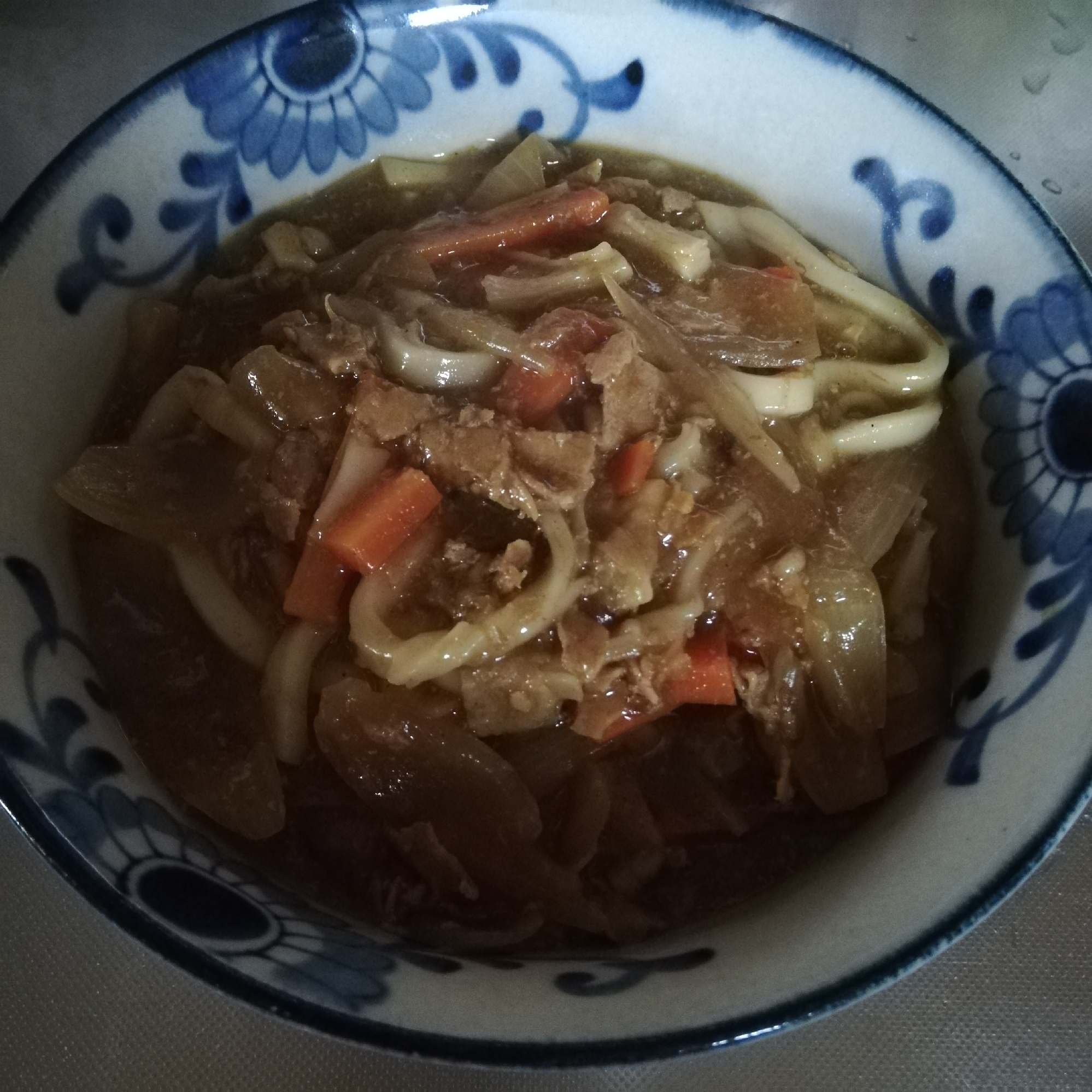 豚肉と玉ねぎのカレーうどん