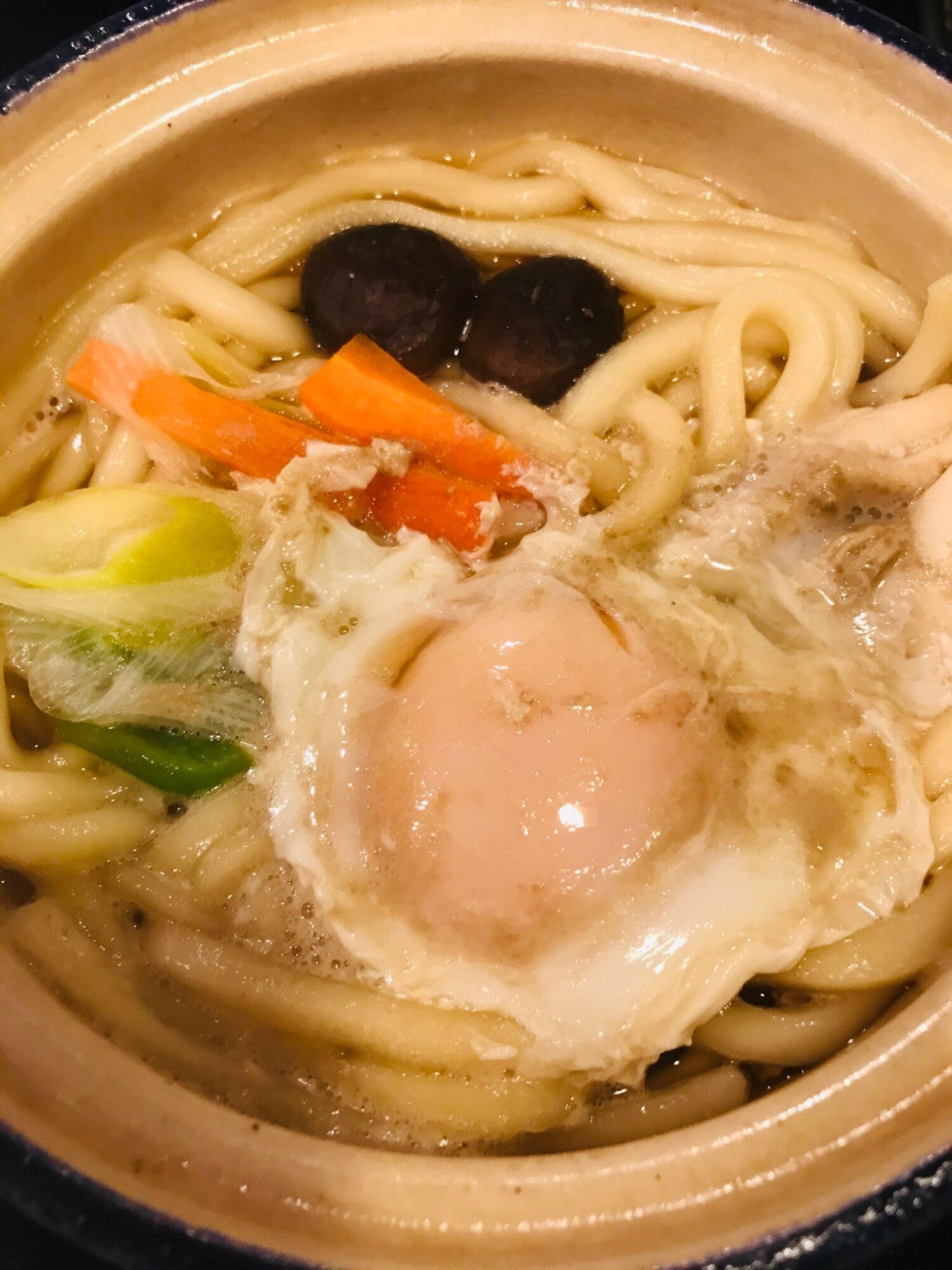 あったか鍋焼きうどん レシピ・作り方 by Kimuキッチン(^O^) - 楽天レシピ