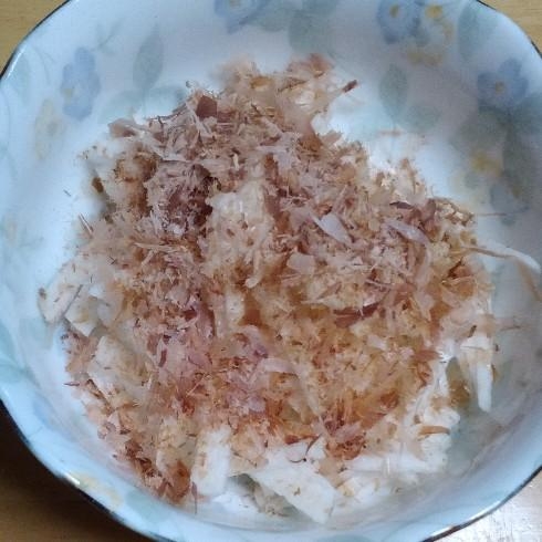 長芋の酢醤油和え