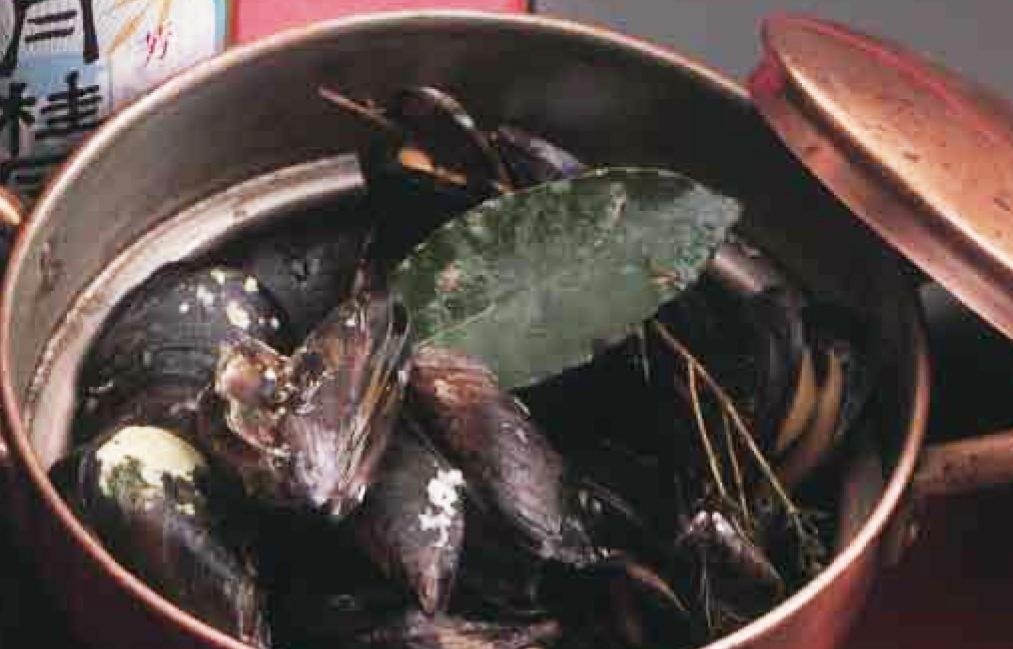 ムール貝の酒蒸し