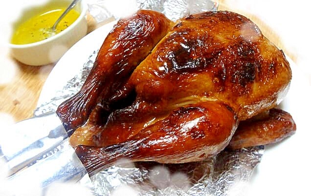和風照り焼きローストチキン レシピ 作り方 By デラみーやん 楽天レシピ