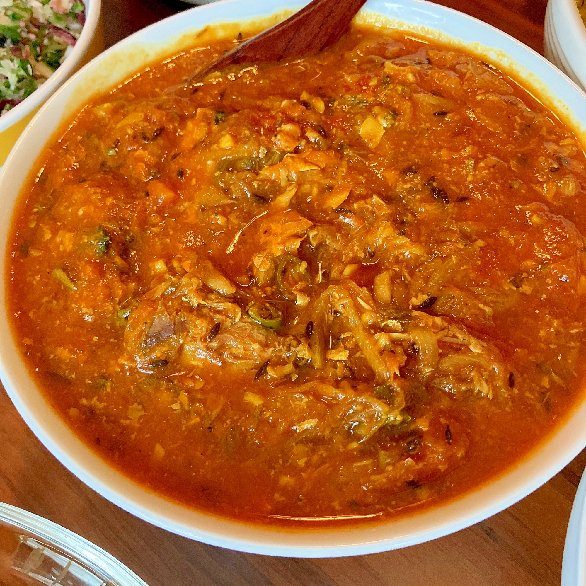 スパイスカレー★梅干鯖缶カレー