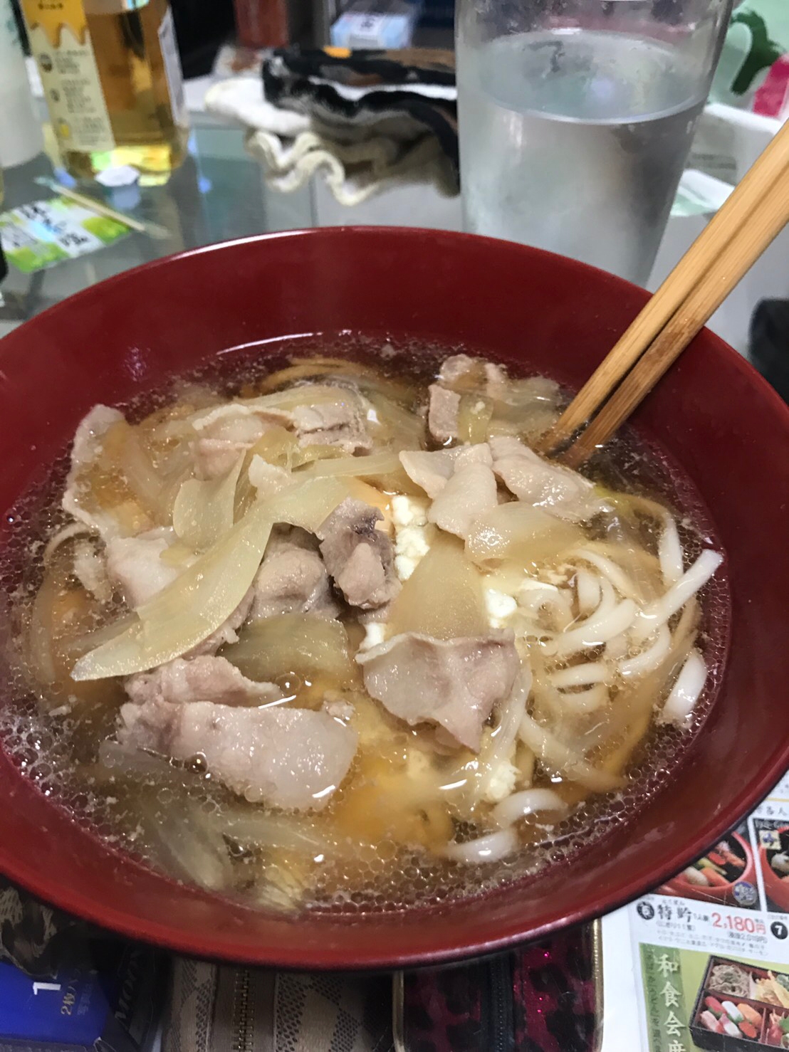 お家で簡単♪肉うどん(∩ˊᵕˋ∩)･*