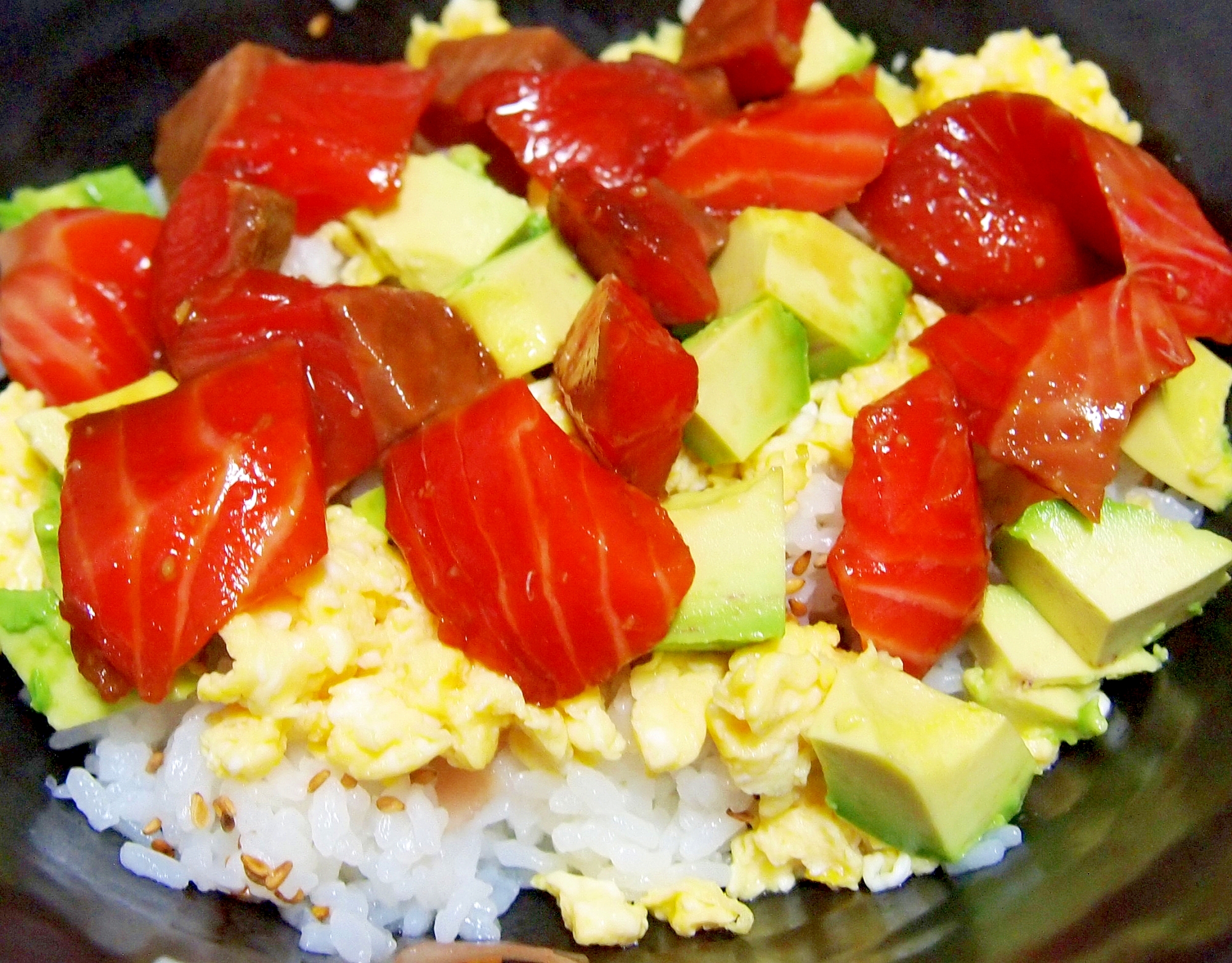 お手軽 サーモンとアボカドのちらし寿司 レシピ 作り方 By まるっとまる 楽天レシピ お手軽 サーモンとアボカドのちらし寿司 レシピ 作り方 By まるっとまる 楽天レシピ