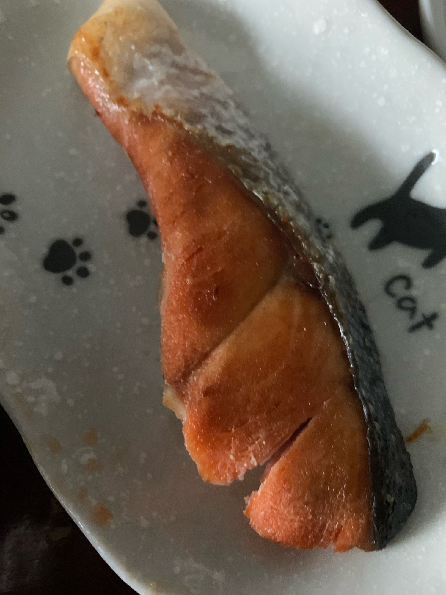 フライパンで焼き魚・鮭