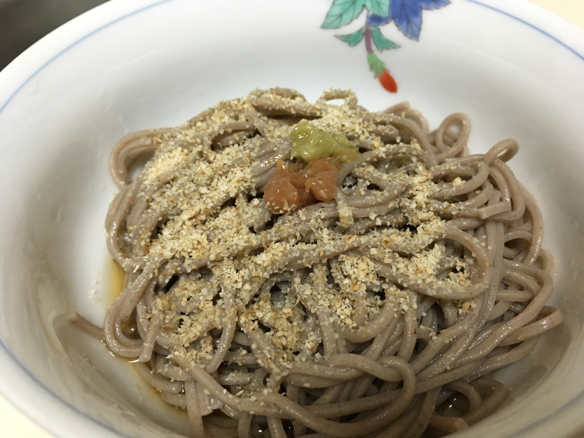 さっぱり!梅わさびゴマそば 冷