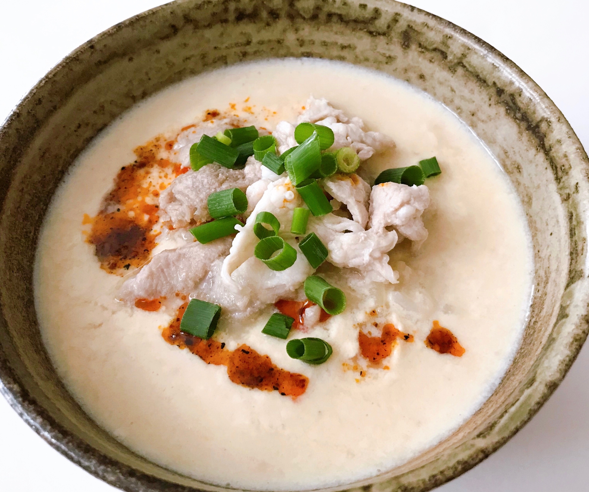 台湾風!シェントウジャン(鹹豆漿)ごはん
