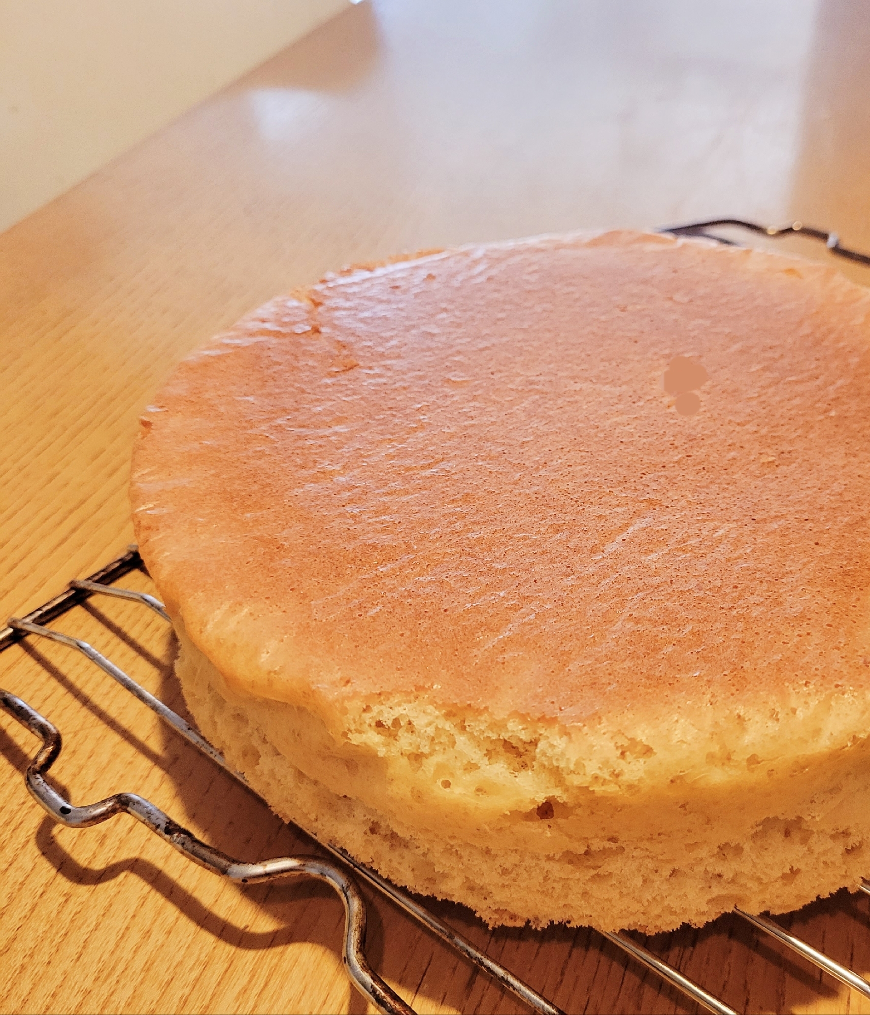 材料少ない！簡単ふわふわスポンジケーキ