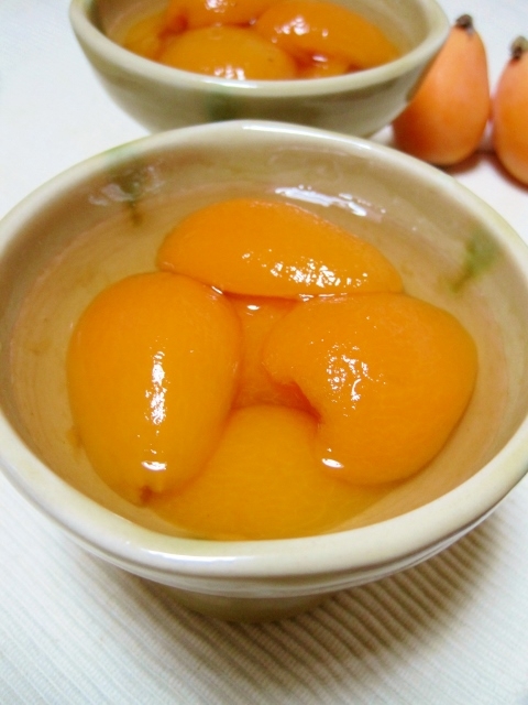 絶品 びわの梅酒コンポート レシピ 作り方 By yamat 楽天レシピ