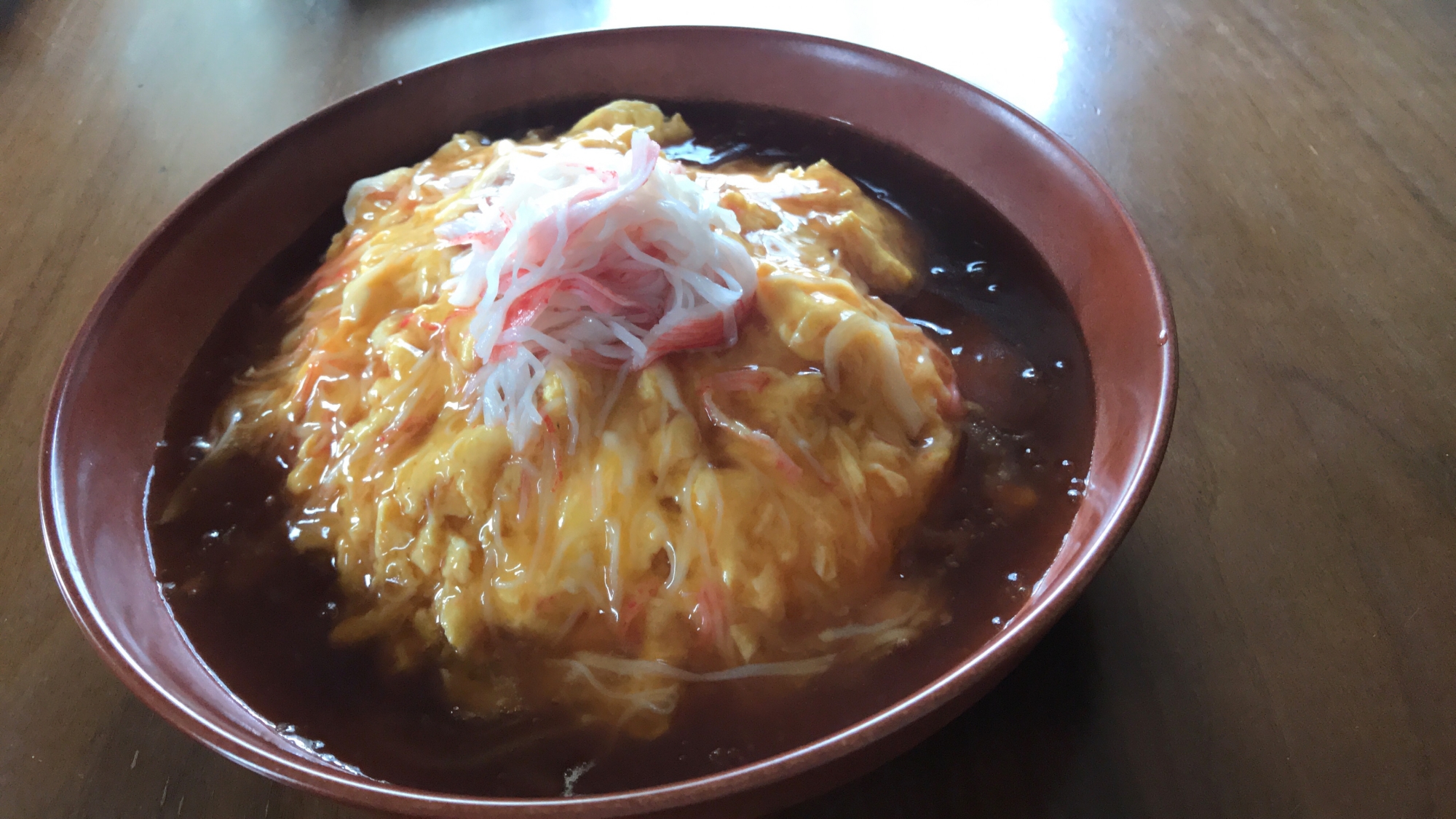 カニカマで簡単 フワトロなカニ玉丼 天津飯 レシピ 作り方 By さえもんのすけ 楽天レシピ