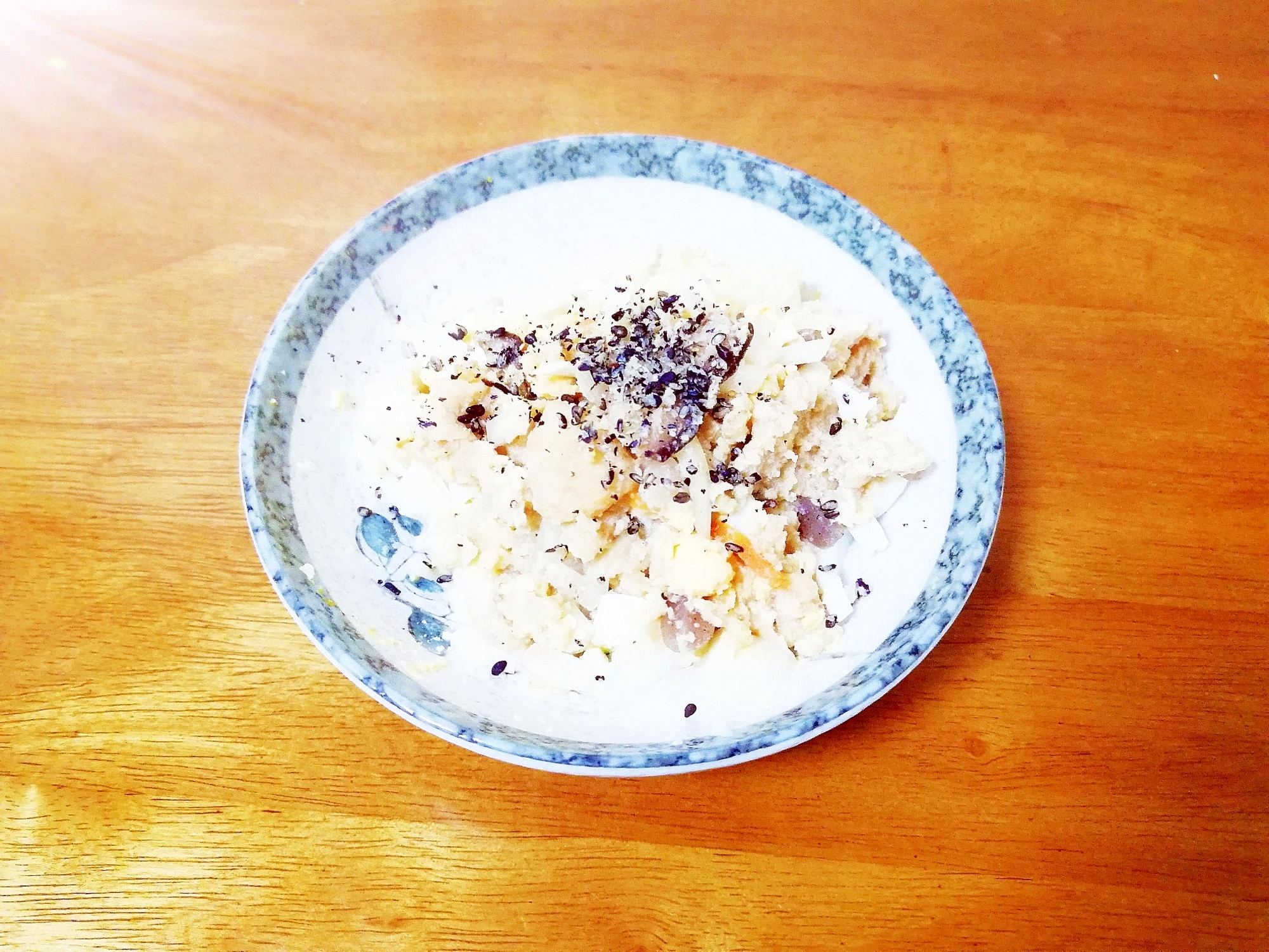 梅紫蘇風味♪卯の花と卵サラダ