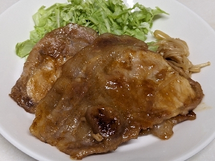 林檎の木さんこんばんは❀.*･ﾟ
しょうが焼きとてもおいしかったです♪