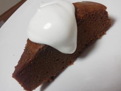 炊飯器でできる！チョコケーキ:)