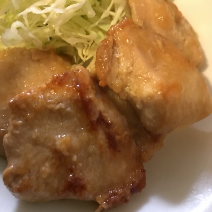 鶏むね肉のやわらかソテー　ポン酢ソース