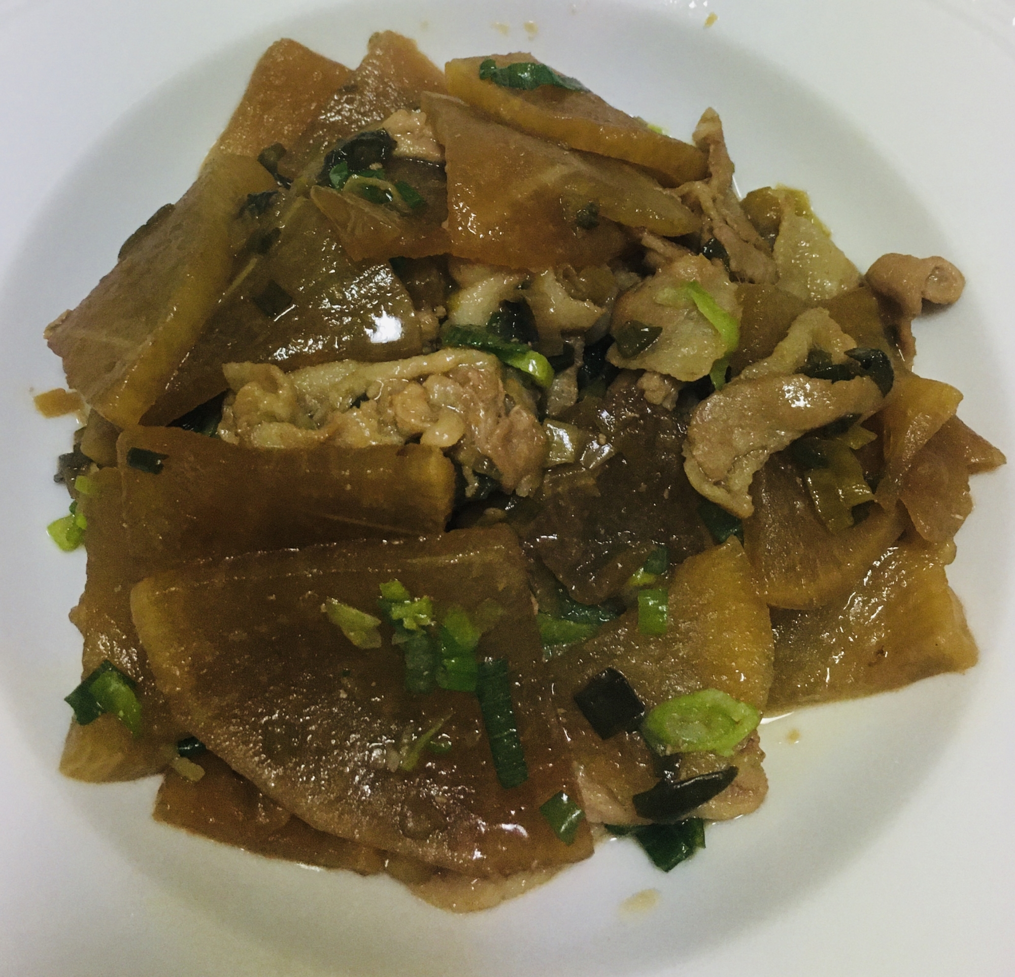 ★簡単でご飯欲しくなる豚バラ大根