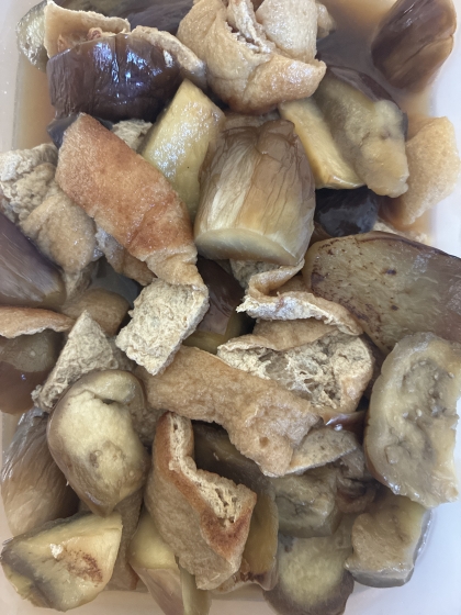 ナスと油揚げの煮びたし☆お手軽に