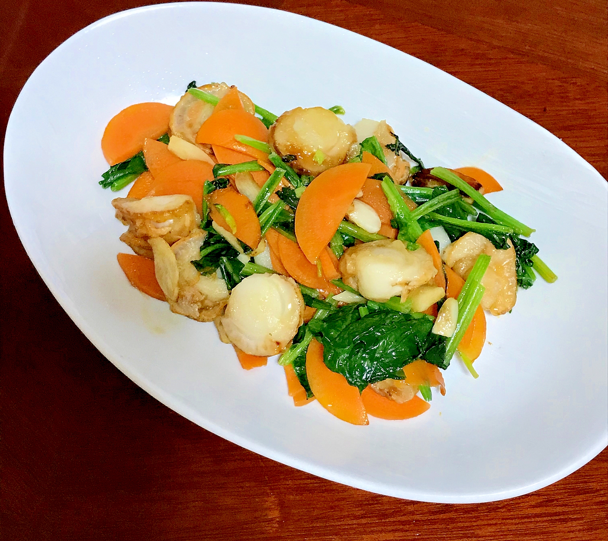 ホタテと野菜のバター醤油炒め レシピ 作り方 By Libre 楽天レシピ