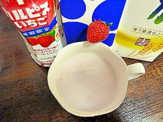 アイス♡W苺カルピスミルク酒
