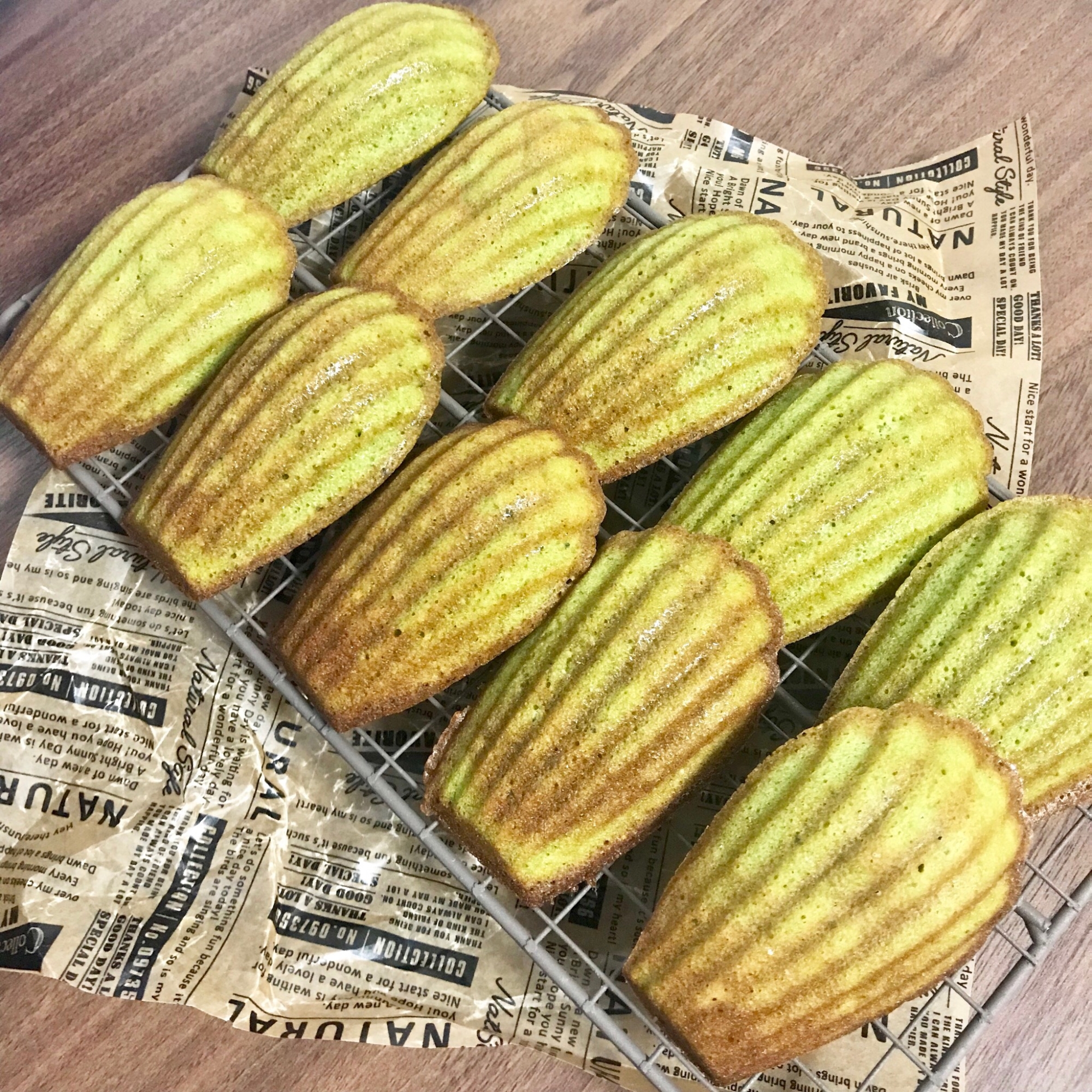 卵白消費♪抹茶フィナンシェ*