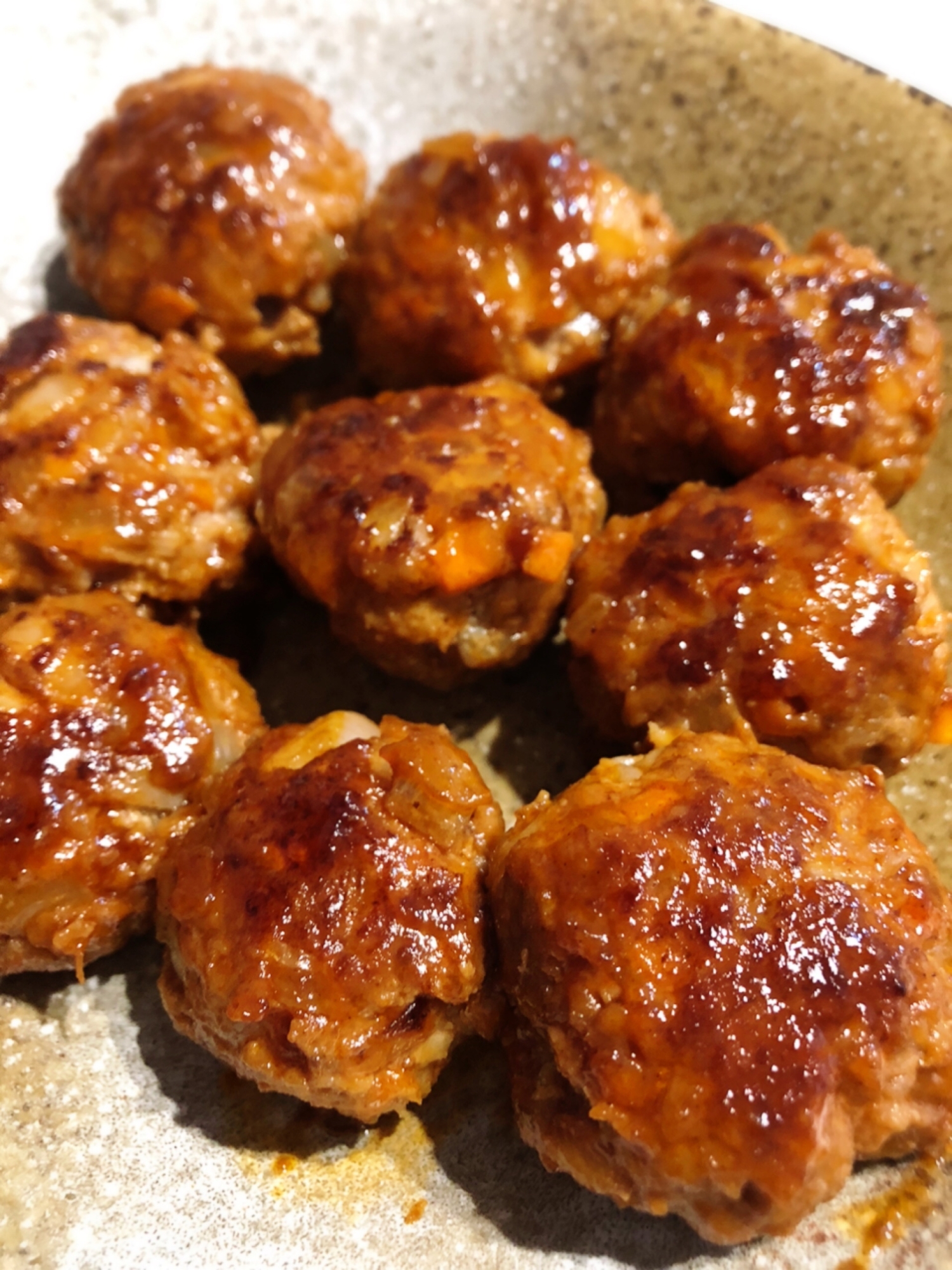 ミートボール風ミニハンバーグ