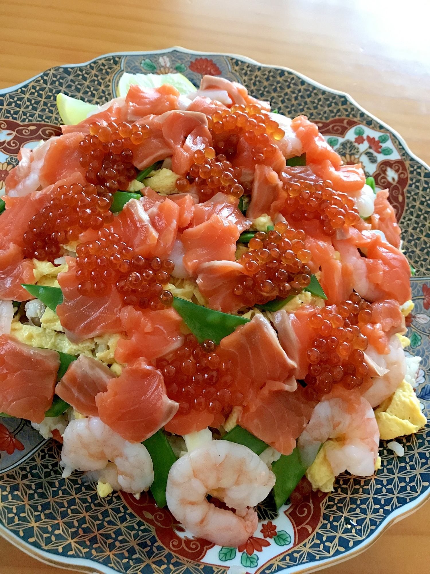 サーモンといくら えびのちらし寿司 レシピ 作り方 By Coffeelake 楽天レシピ サーモンといくら えびのちらし寿司 レシピ 作り方 By Coffeelake 楽天レシピ