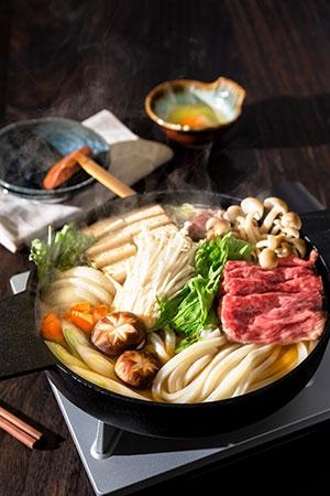 極上すき焼きうどん レシピ 作り方 By 楽天出店店舗 さぬきうどんの亀城庵 楽天レシピ