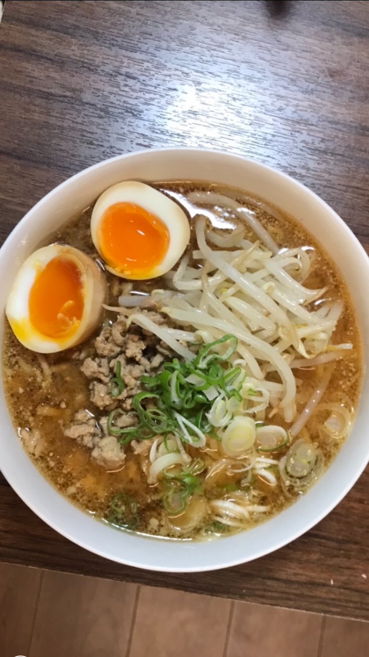 平凡においしい♡味噌ラーメン