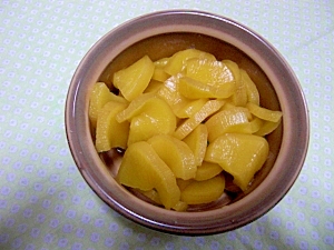 たくあん梅酢漬