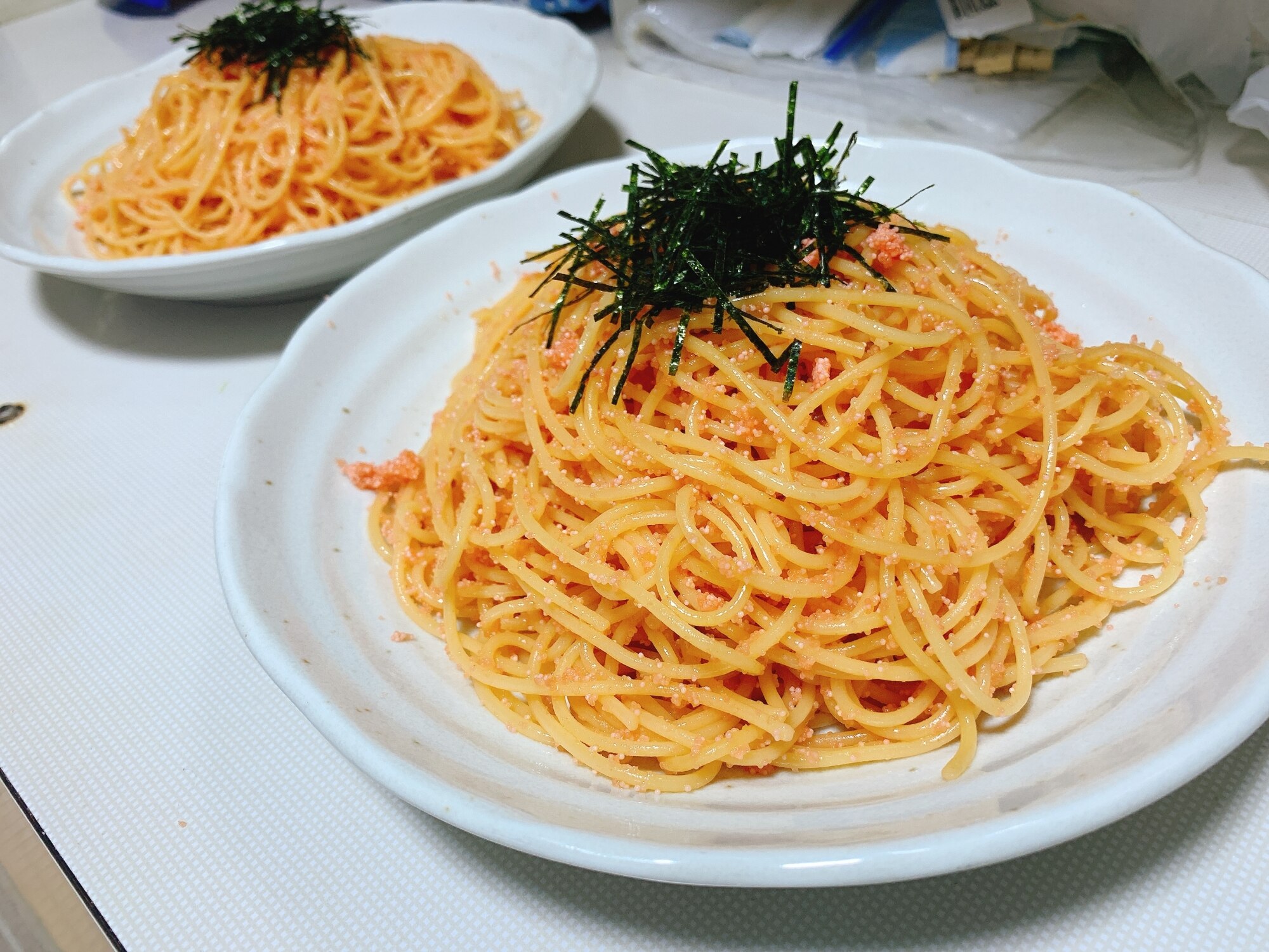 たらこたっぷり！たらこパスタ レシピ・作り方 by 怪獣くんのかぁ