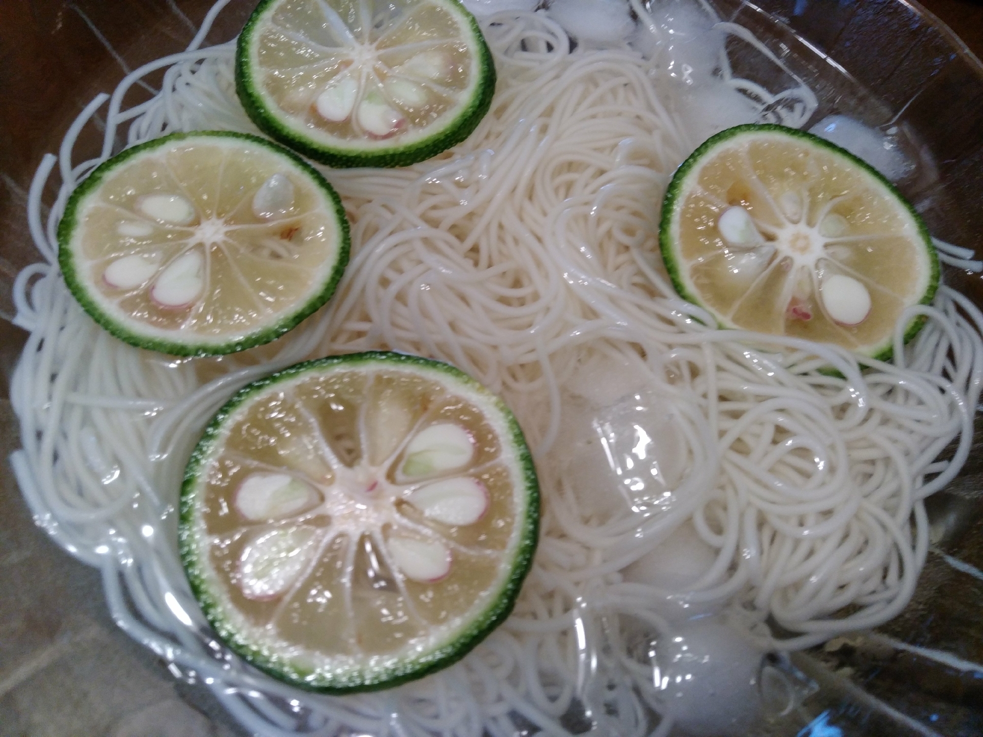 爽やか！柚子そうめん