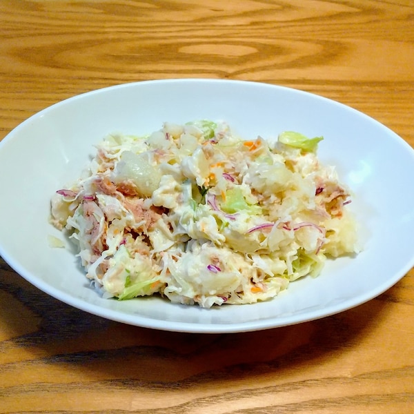 デパ地下風 ツナとレタスのポテトサラダ レシピ 作り方 By Yuri Cafe 楽天レシピ デパ地下風 ツナとレタスのポテトサラダ レシピ 作り方 By Yuri Cafe 楽天レシピ
