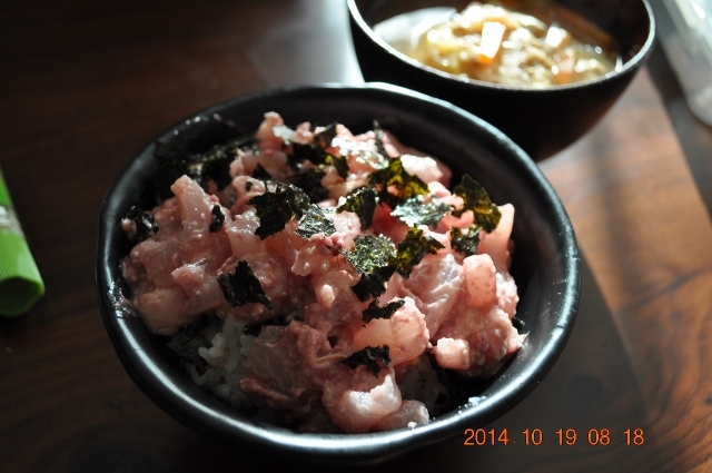 カワハギの肝和え丼 レシピ 作り方 By Momopuu47 楽天レシピ