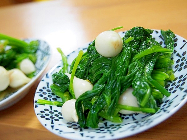 蕪の間引き菜の辛し和え レシピ 作り方 By よっちごはん 楽天レシピ 蕪の間引き菜の辛し和え レシピ 作り方 By よっちごはん 楽天レシピ