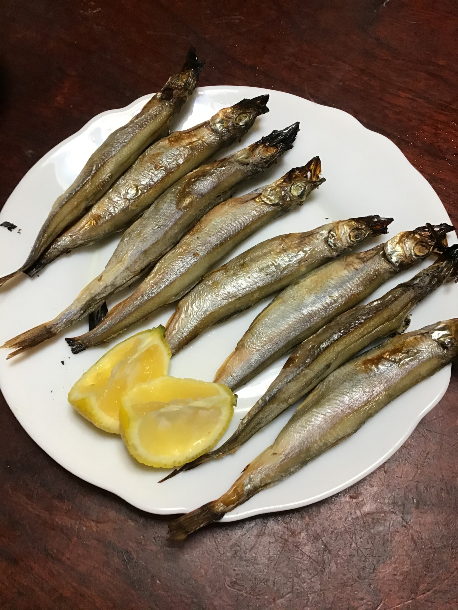 子持ちししゃもの焼き物withゆず レシピ 作り方 By とりあえず乾杯 楽天レシピ