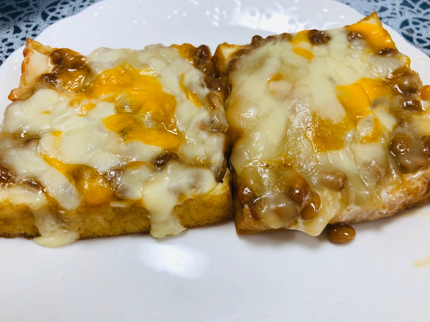 厚揚げと納豆チーズのピザ レシピ 作り方 By Kiwiiiii 楽天レシピ